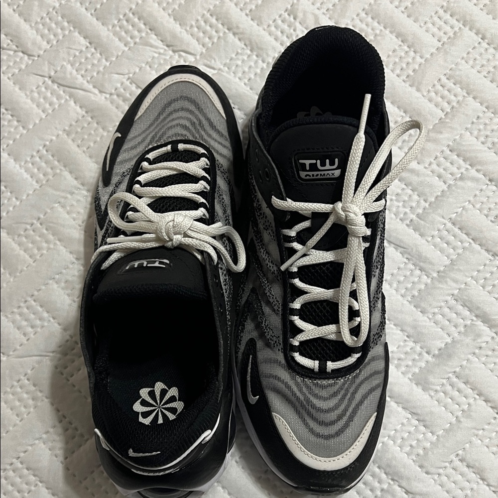 Nike Air Max Black and White Men's Sneakers